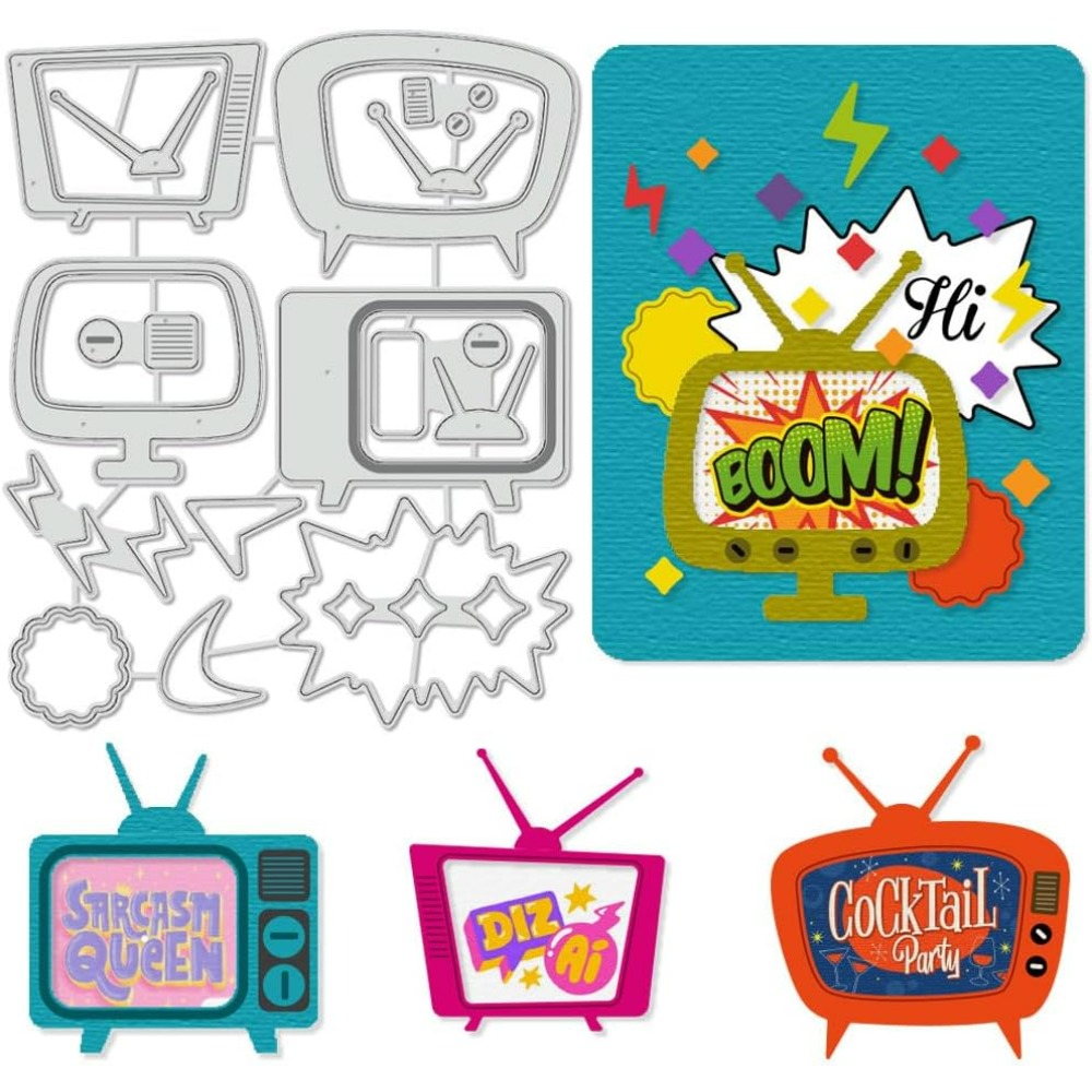 Workshop Tools Diy - الرجعية التلفزيون قطع يموت الإستنسل الإطار