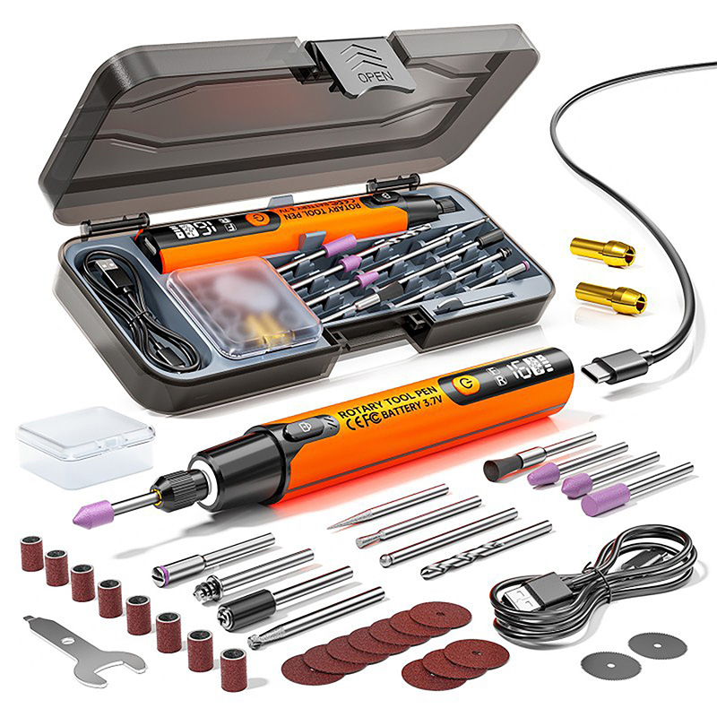 Workshop Tools Diy - مجموعة أدوات دوارة لاسلكية بـ6 سرعات