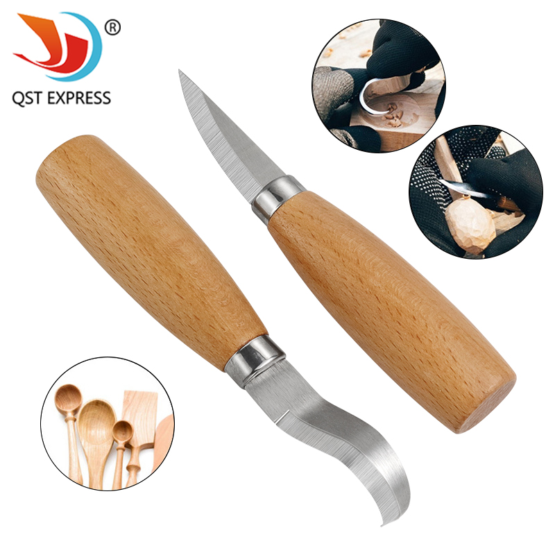 Workshop Tools Diy - الفولاذ المقاوم للصدأ نحت سكين خشب