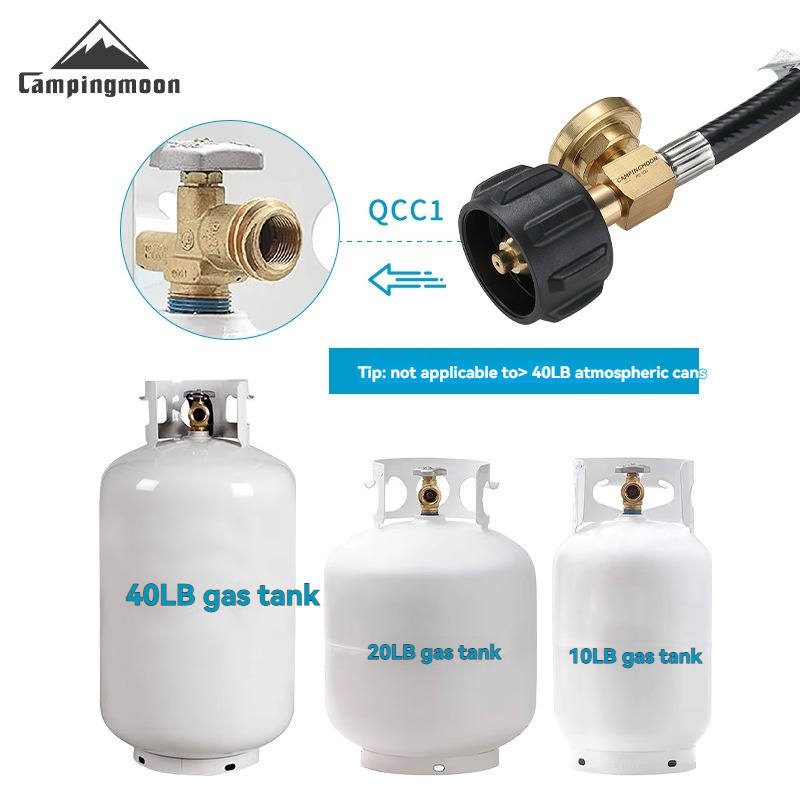 Tools Qcc - أنبوب تمديد غاز البروبان CAMPINGMOON PZ-106