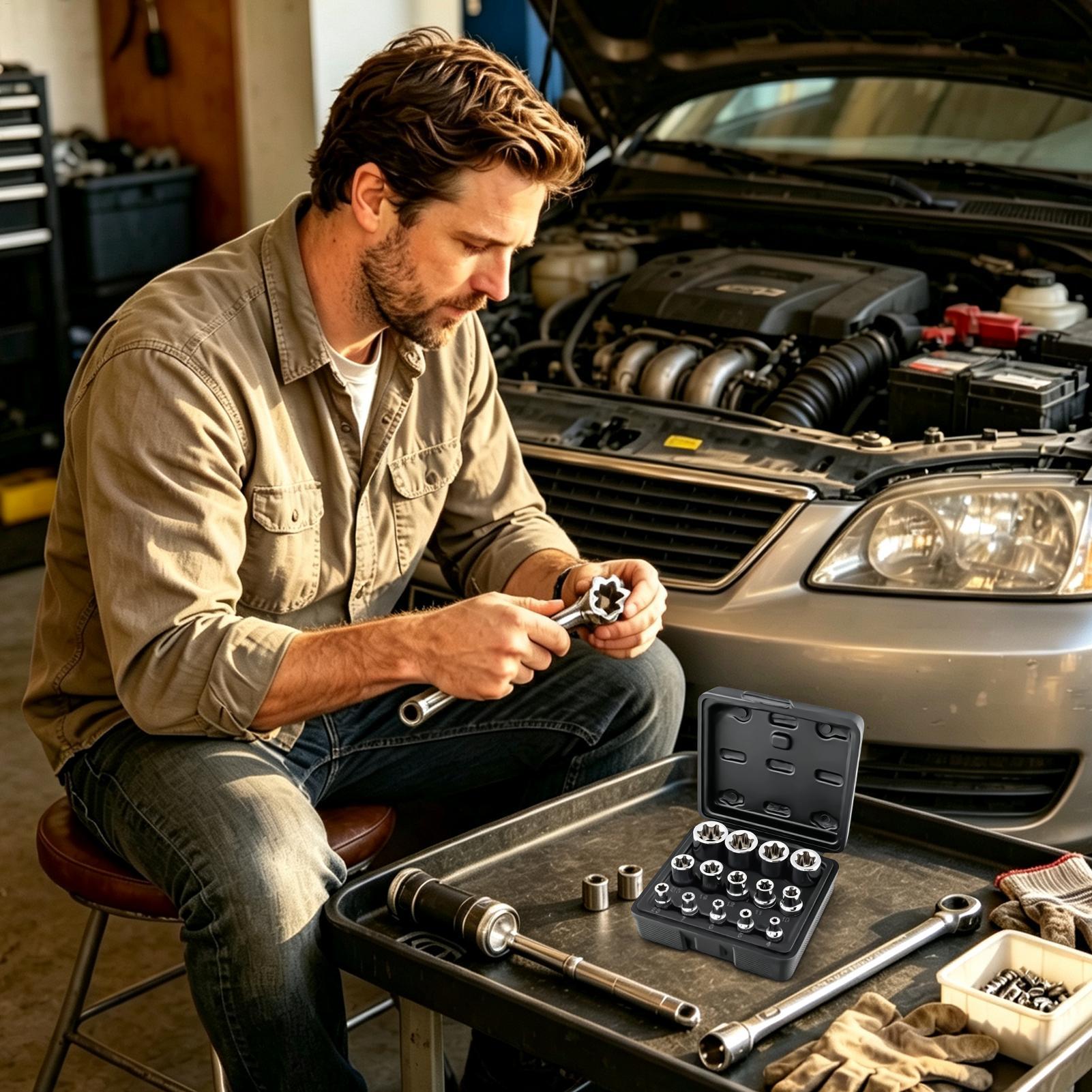 مجموعة مفاتيح ربط محمولة متعدد - مراجعة Tools For Garage وسعره