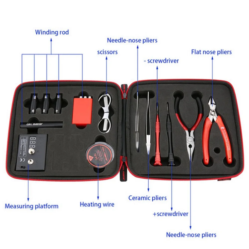 لفائف المرذاذ ل Vape ، السجائر - مراجعة Tools Vape وسعره