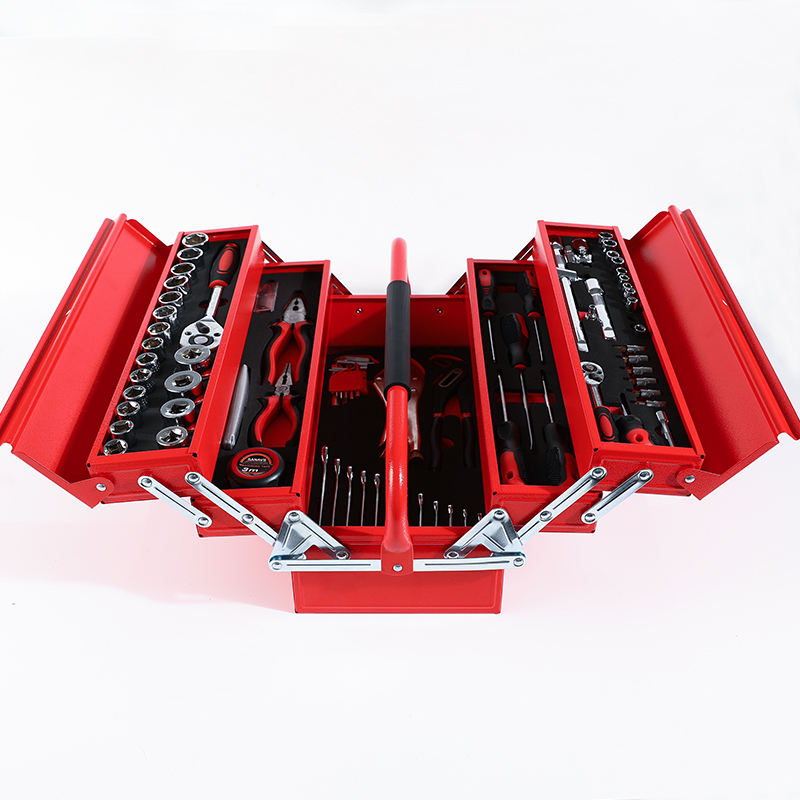 صندوق أدوات محمول 18 بوصة بمقب - مراجعة Tools Set Workshop وسعره