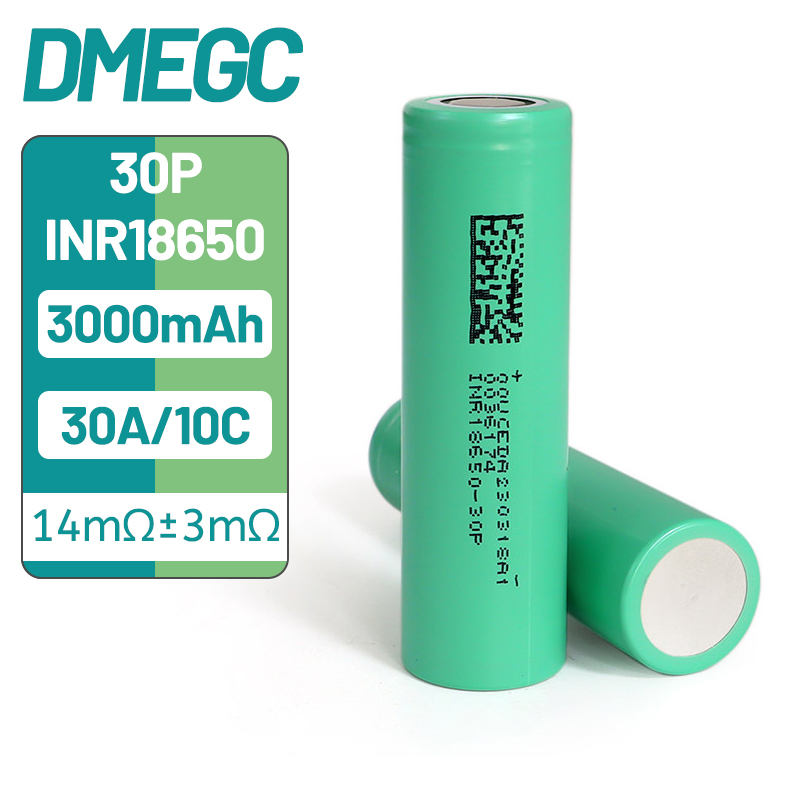 10 قطع من بطاريات DMEGC 30P IN - مراجعة Tools Vape وسعره