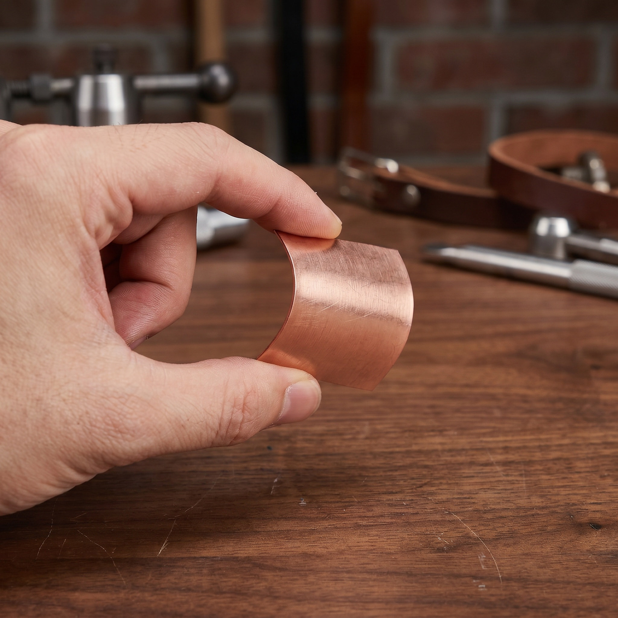 4 قطع من صفائح النحاس الناعم ا - مراجعة Tools Jewelry Making وسعره